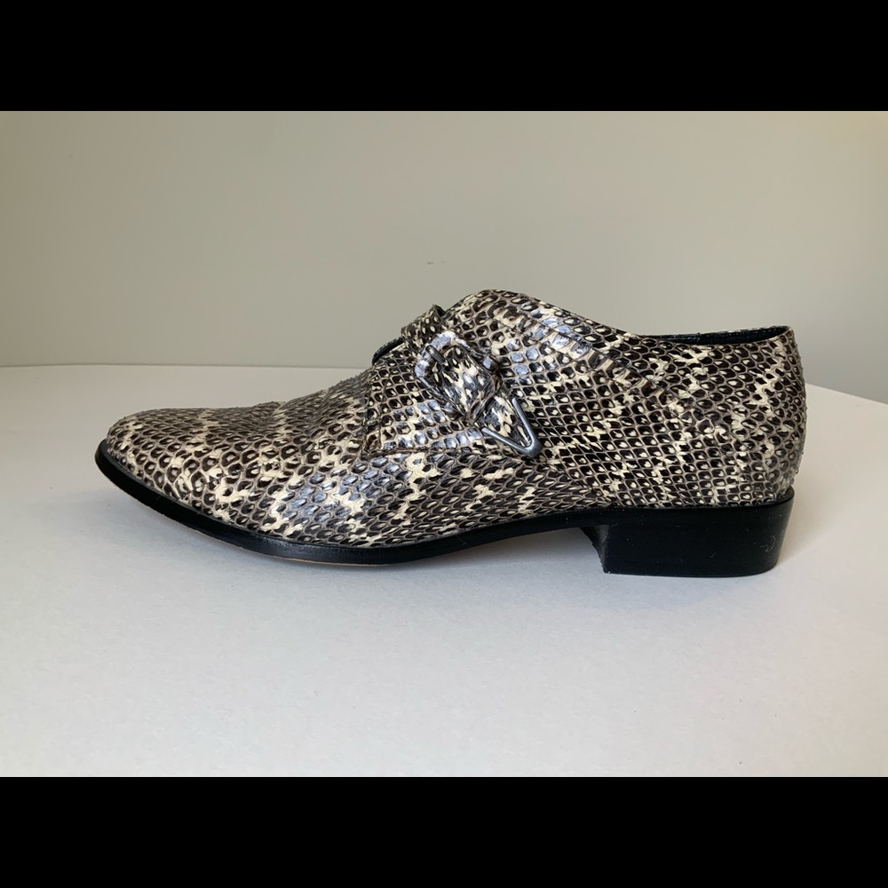 Dolce Vita Python Print Leather Loafer, Size 9 - image 3
